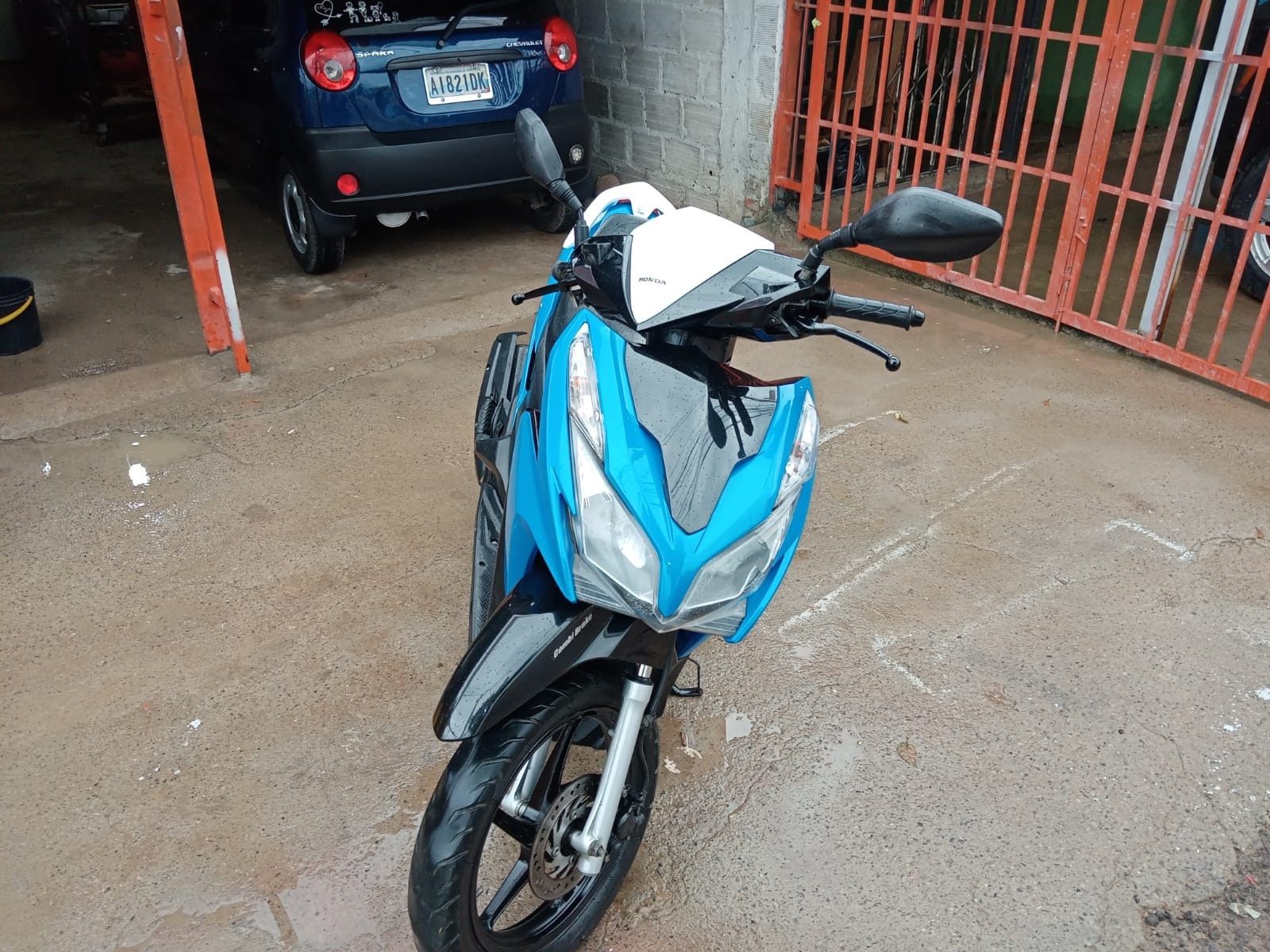 Honda Click 125i después 1